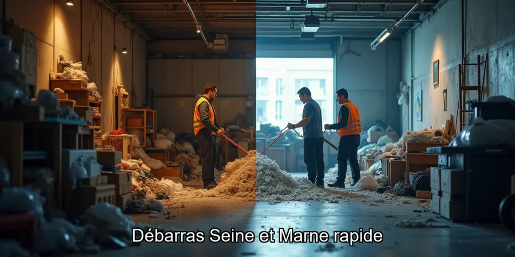 4. Débarras rapide et efficace en Seine-et-Marne