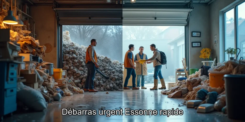4. Intervention rapide : débarras urgent dans l’Essonne