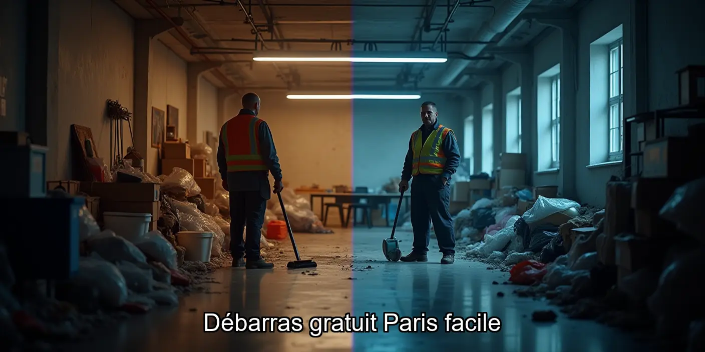 Comment fonctionne un débarras gratuit à Paris ?
