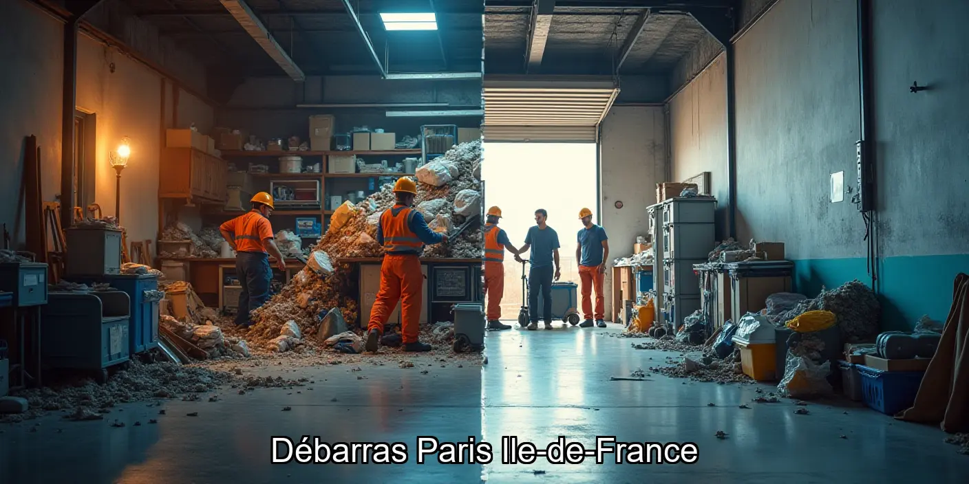 Débarras Paris et Ile-de-France :  Nos Zones d’Intervention