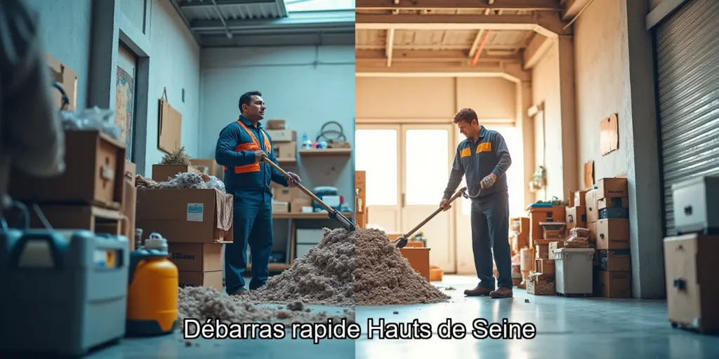 Débarras rapide Hauts-de-Seine : Nos solutions efficaces