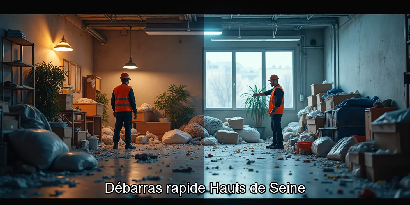 Débarras urgent Hauts-de-Seine : Nos engagements