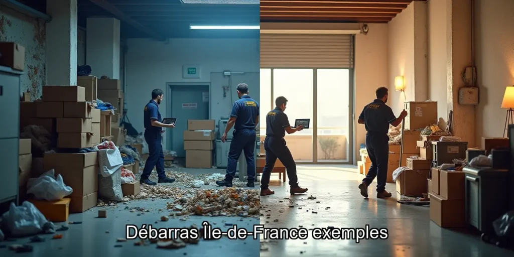 Exemples de Nos Interventions de Débarras en Île-de-France