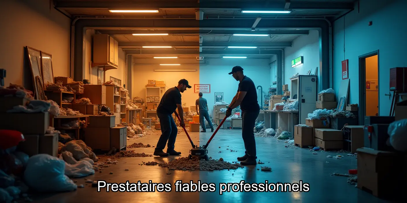 Fiabilité et professionnalisme des prestataires