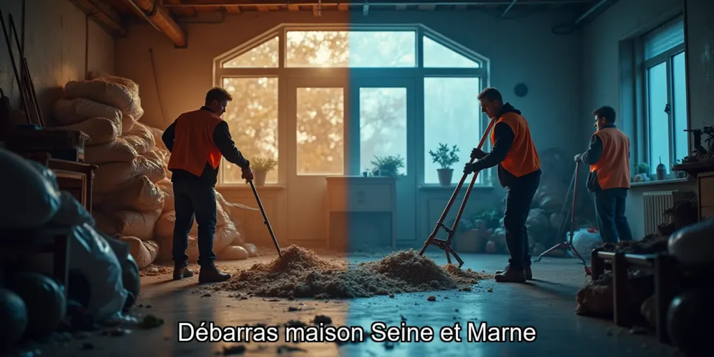 Nos tarifs pour le débarras de maison en Seine-et-Marne