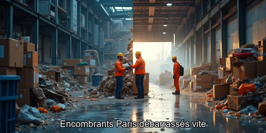 1.2 Types d’Encombrants Gérés par ParisDébarras IDF dans les Entrepôts Parisiens