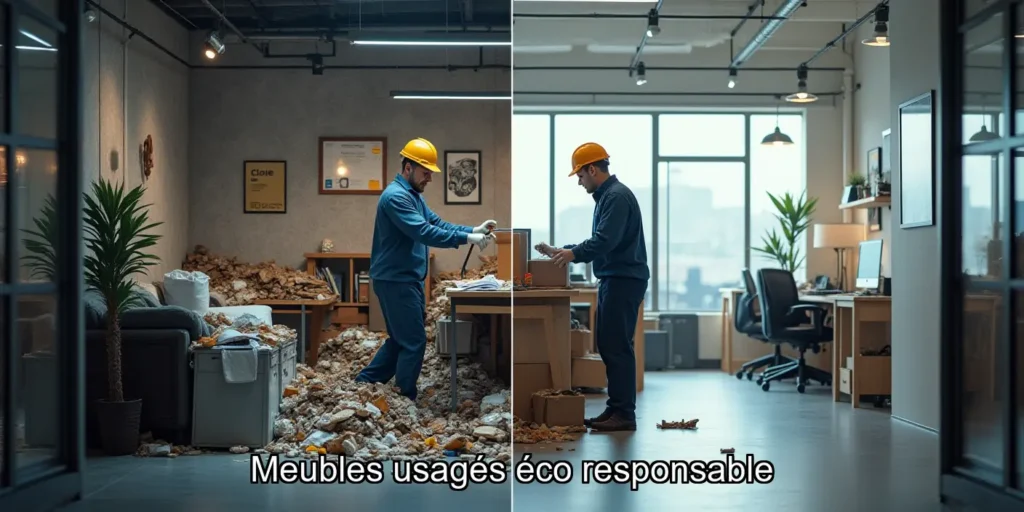 2. Recyclage du Mobilier de Bureau: Une Approche Éco-Responsable pour Votre Débarras