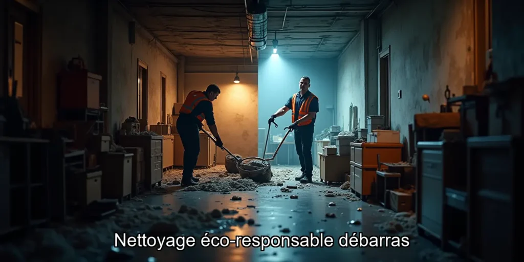 4. Débarras et nettoyage : respect de l’environnement