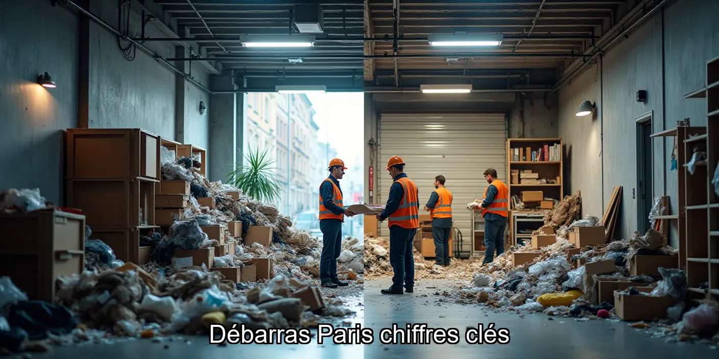 9.  Statistiques sur les Débarras Commerciaux à Paris (Données estimées)