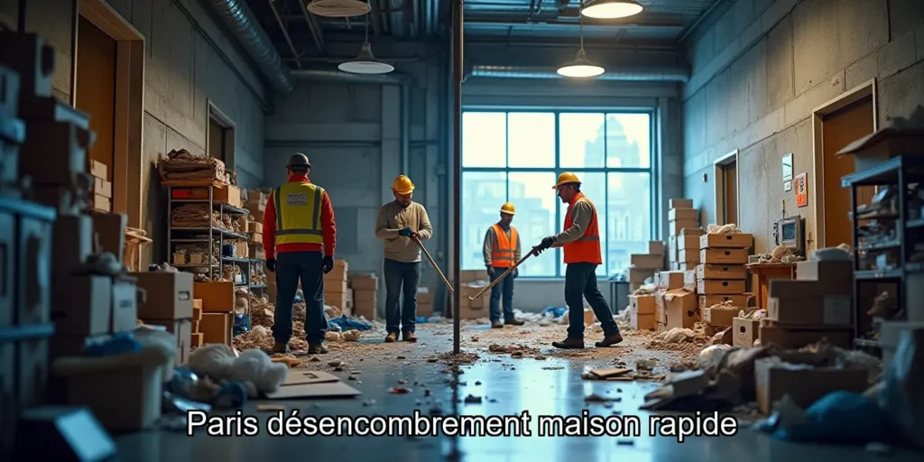 Désencombrement résidentiel complet à Paris