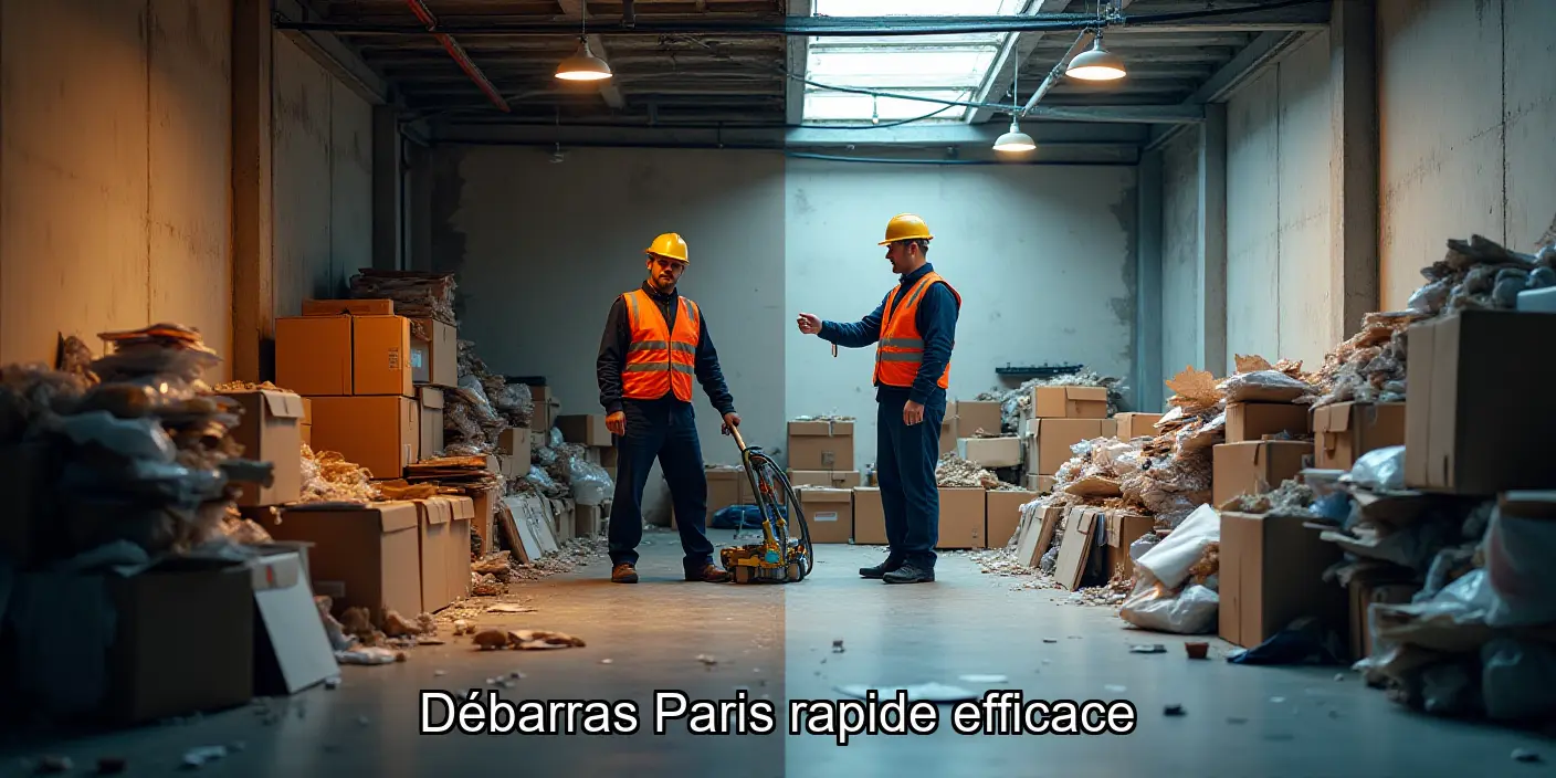 Disponibilité et Réactivité pour un Débarras à Paris