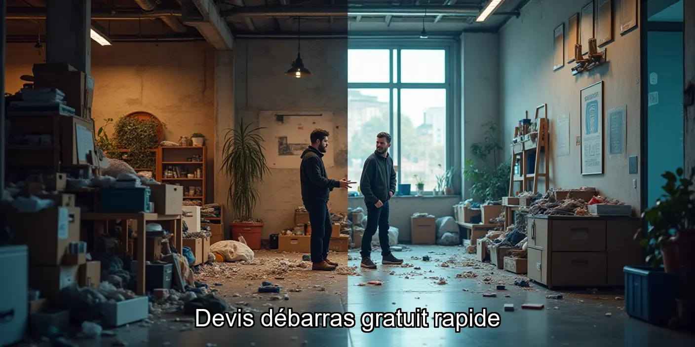 Étape 1 : Évaluation et devis gratuit pour votre débarras