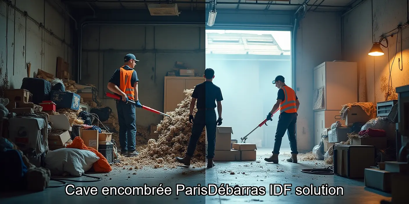Les Différentes Étapes d’un Débarras de Cave avec ParisDébarras IDF