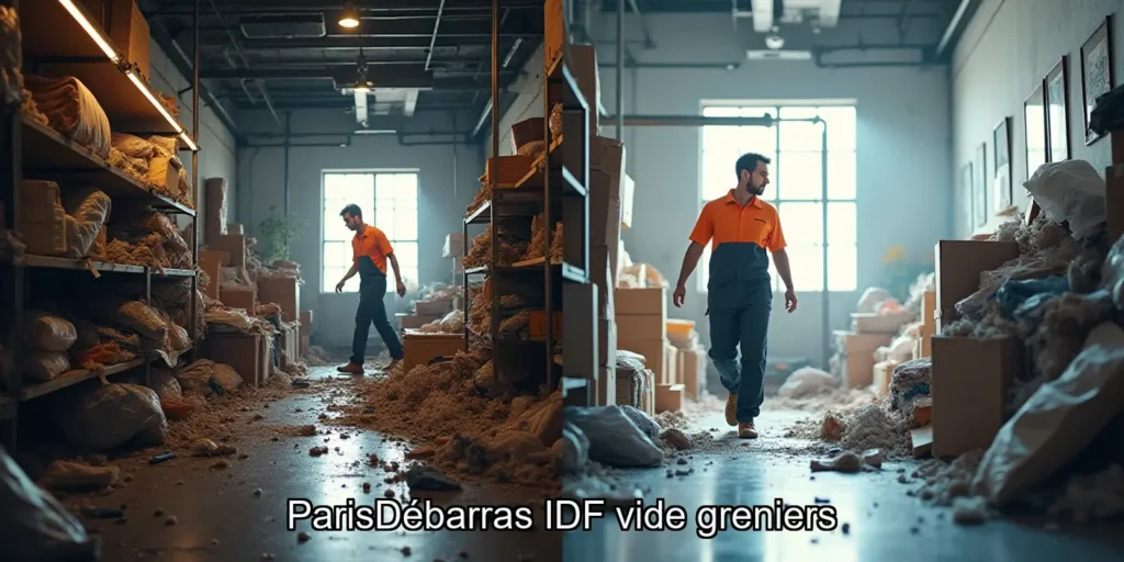 Les étapes d’un débarras de grenier à Paris par ParisDébarras IDF