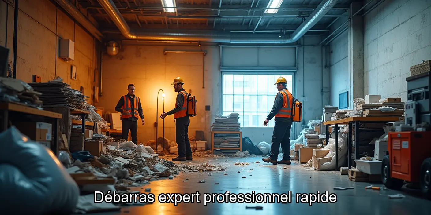 Notre Expertise et Notre Professionnalisme en matière de Débarras
